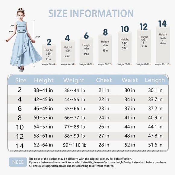 DIDEYTTAWL 💚SAGE GREEN💚 SPECIAL OCCASIONS DRESS GIRL SIZE 14 🌟NWT🌟 - Picture 15 of 16